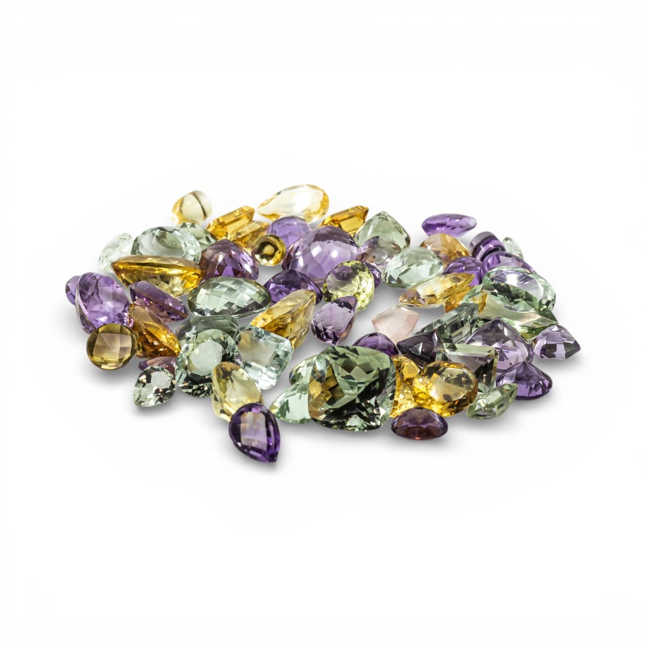 Semi Precious Faceted Gemstones 30 Carat Lot
