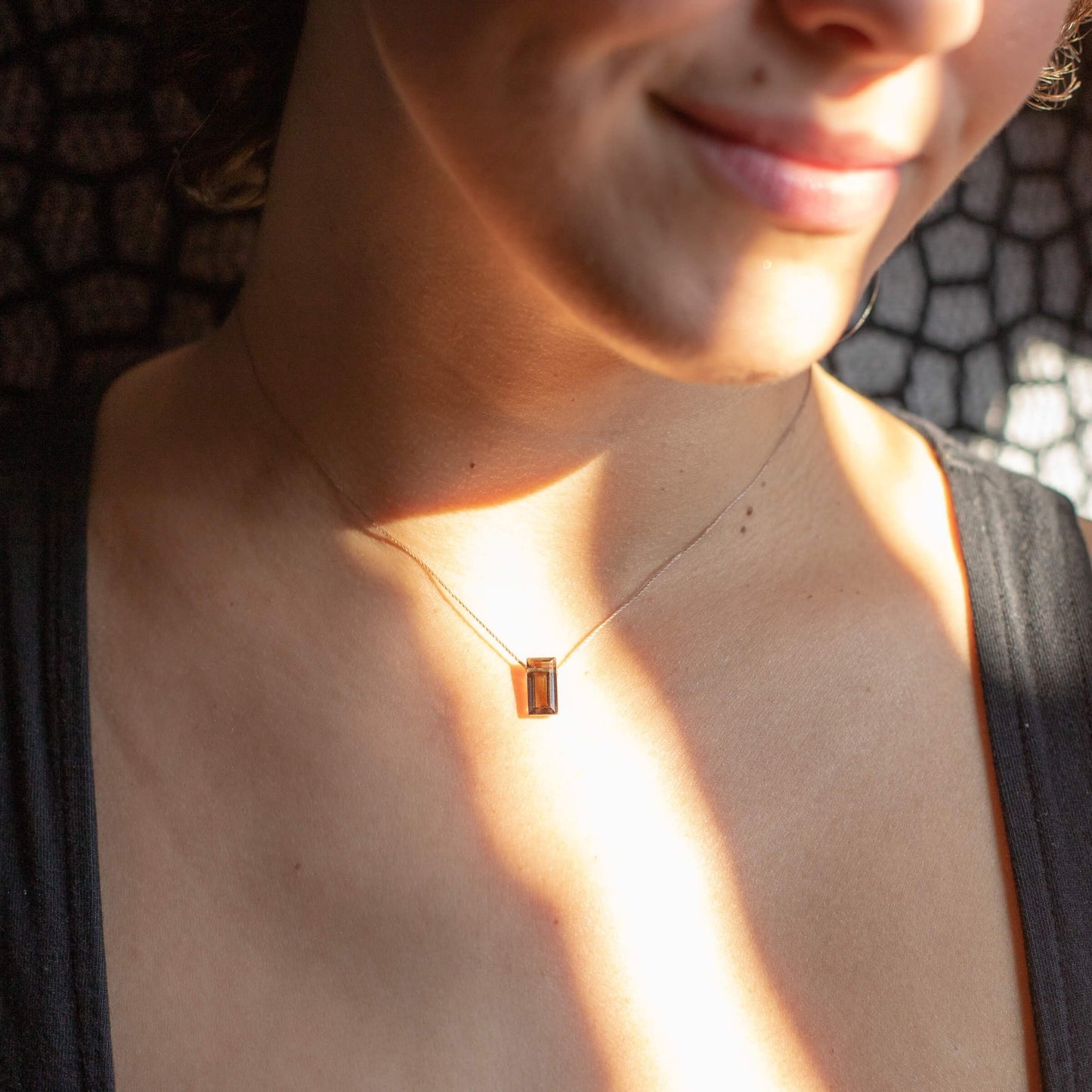 Smoky Quartz Refined Necklace for Release