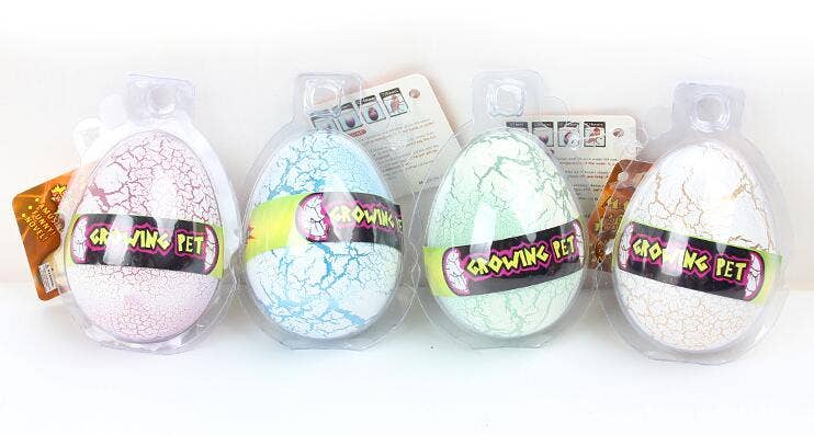 Magic Hatching Growing Dinosaur Eggs