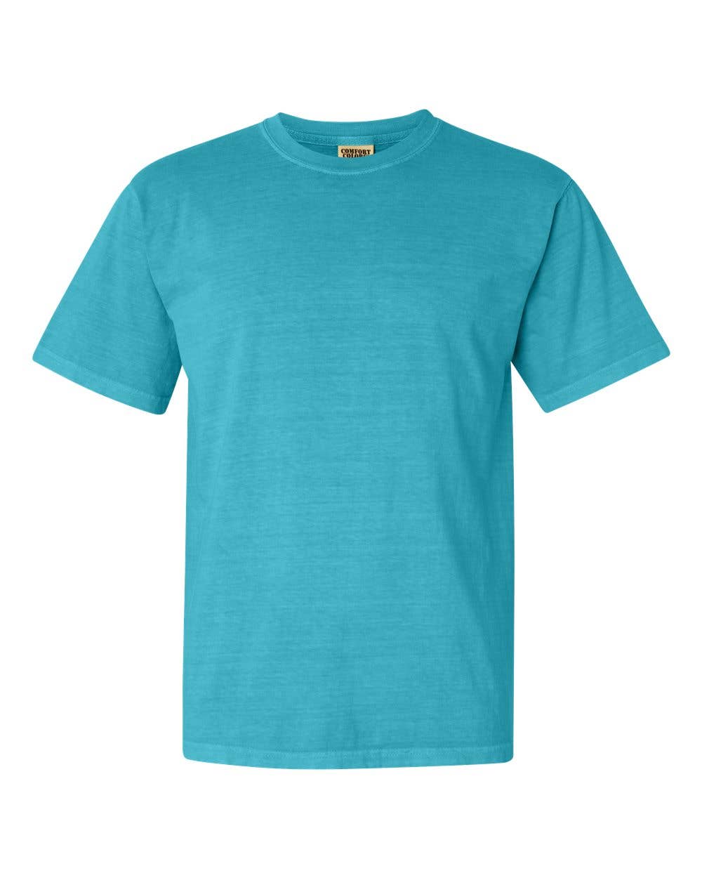 Comfort Colors Shirts, Unisex Heavyweight Tees, LIGHT Colors: Island Reef / S