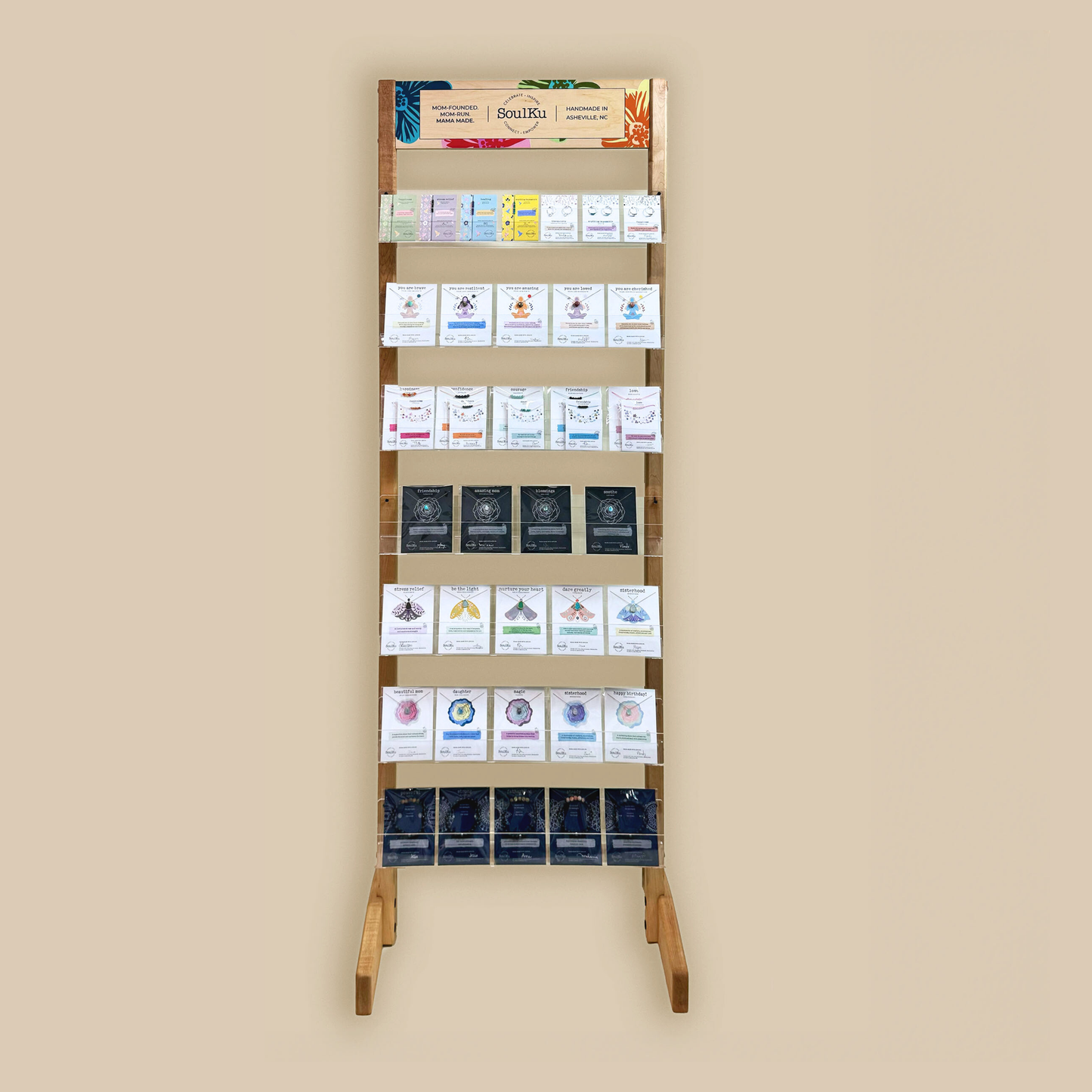 Large Wooden Floor Display