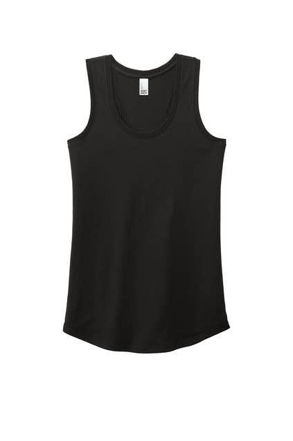 District Women’s Perfect Tri ® Racerback Tank: White / S