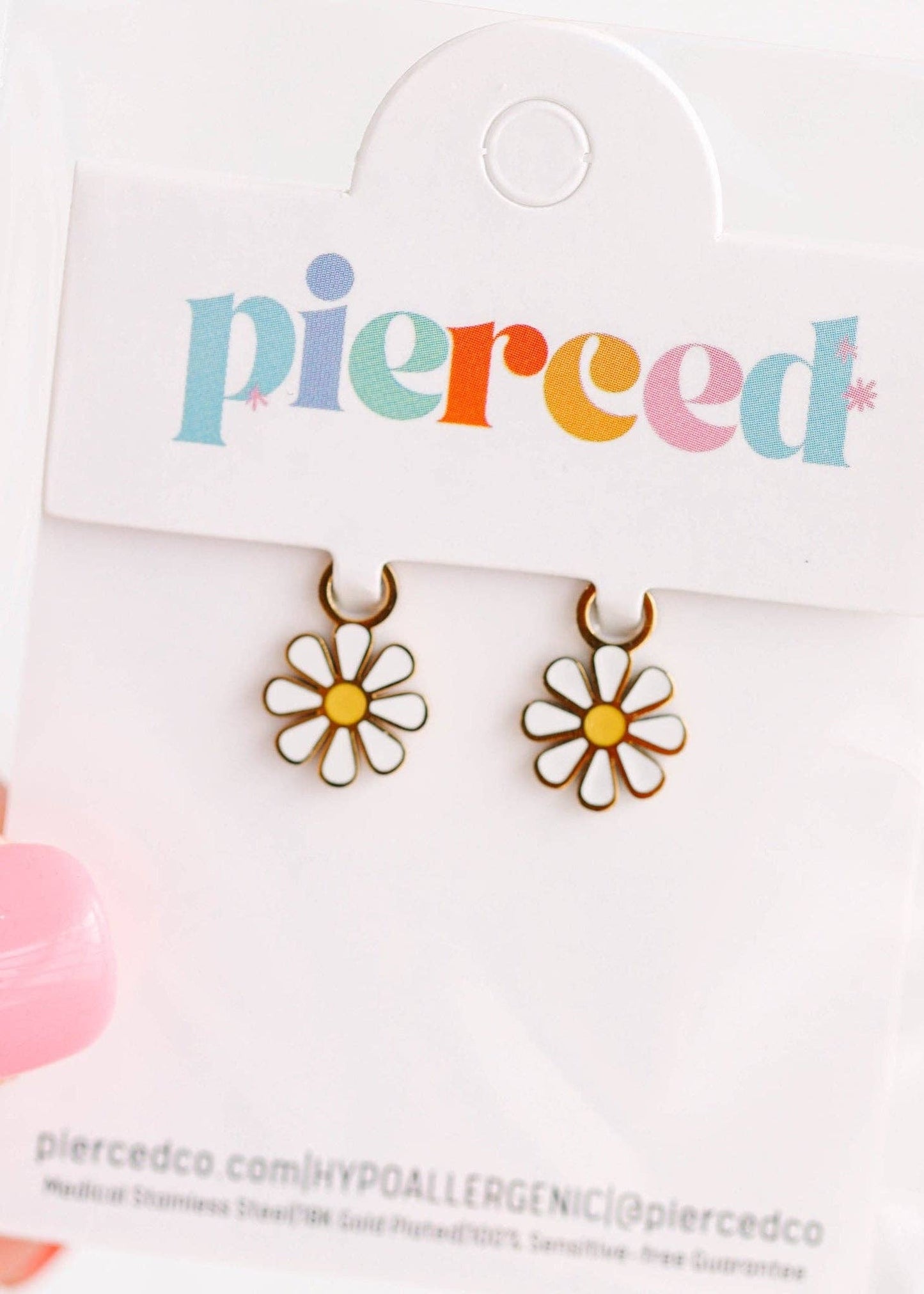 White Daisy Charms