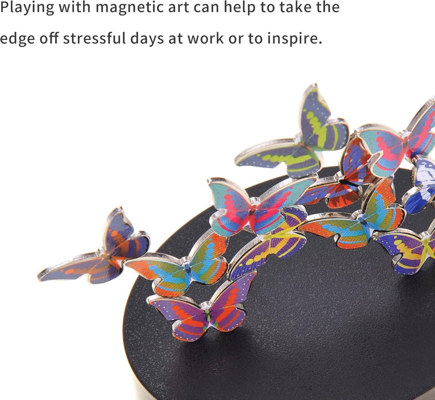 Magnetic Desktop Sculpture (Butterfly): Set of 1