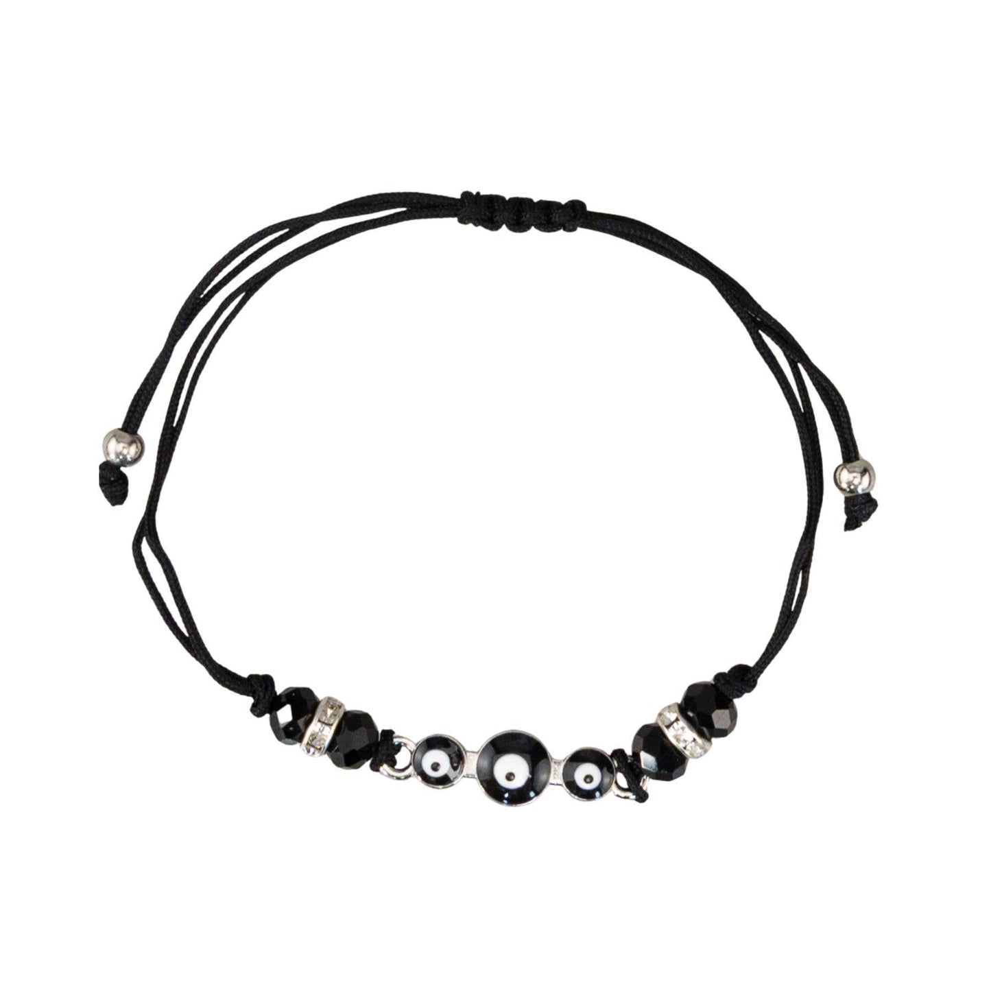 Evil Eye Knot Bracelet: Dark Blue