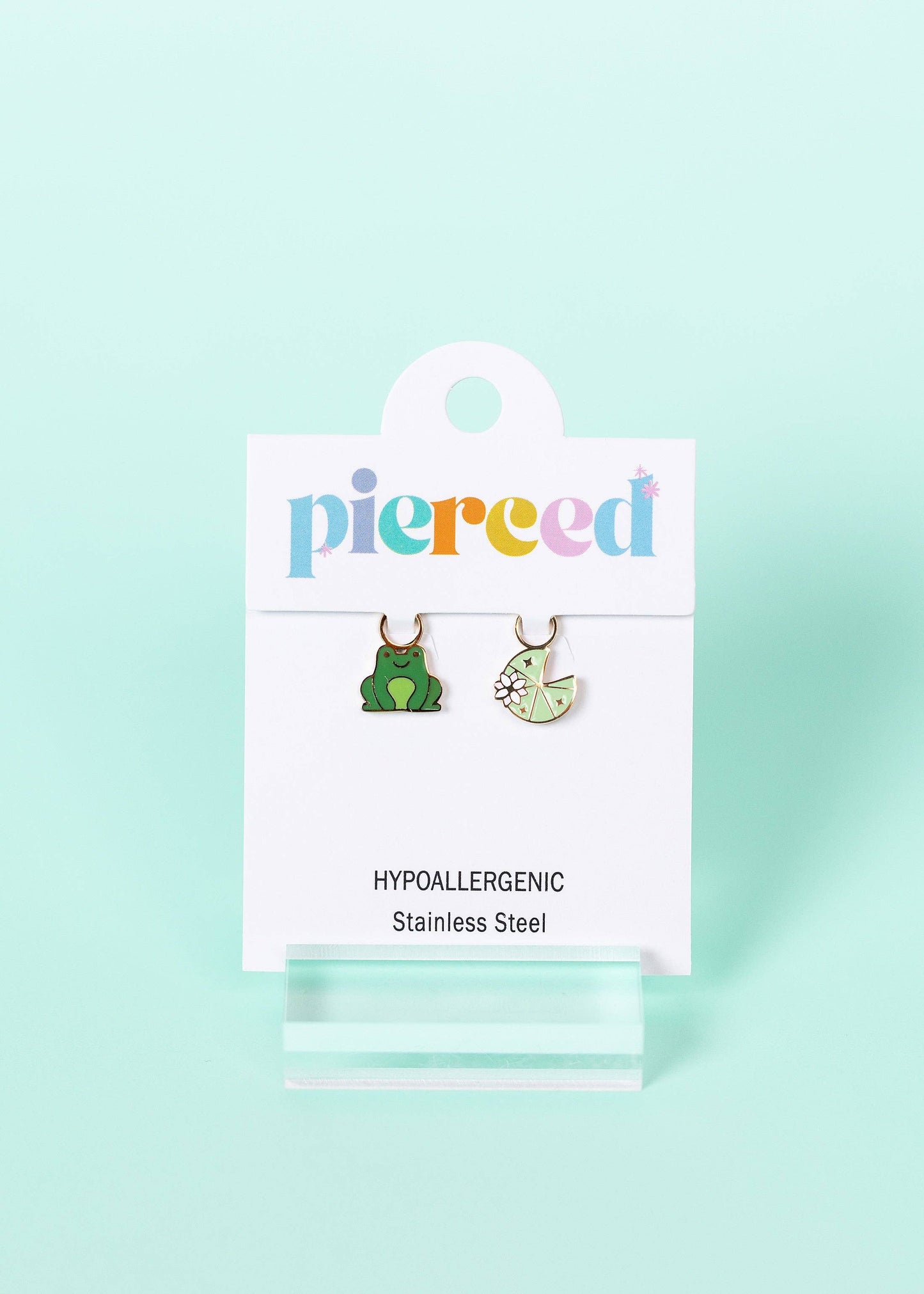 Frog & Lily Pad Charms
