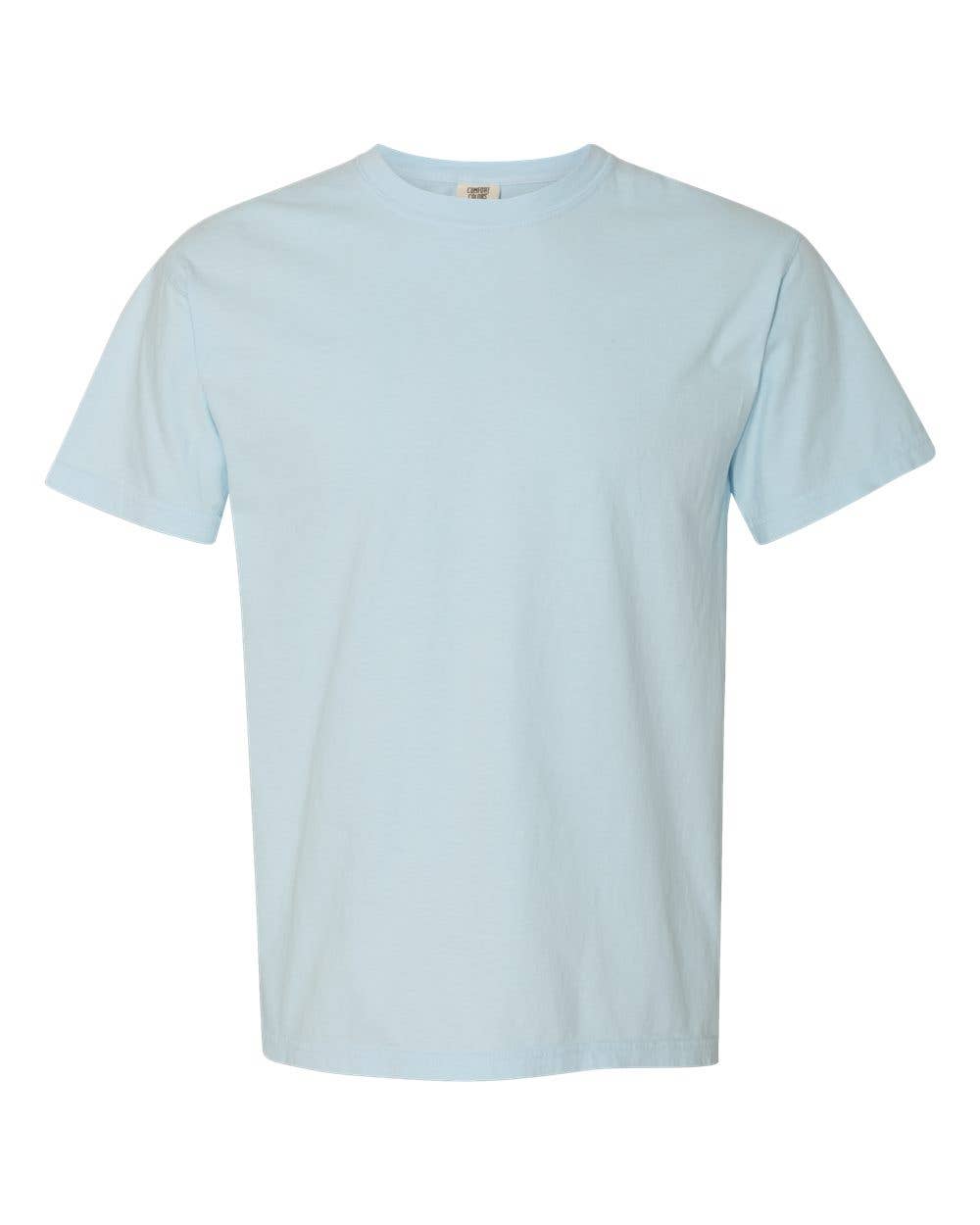 Comfort Colors Shirts, Unisex Heavyweight Tees, LIGHT Colors: Island Reef / L