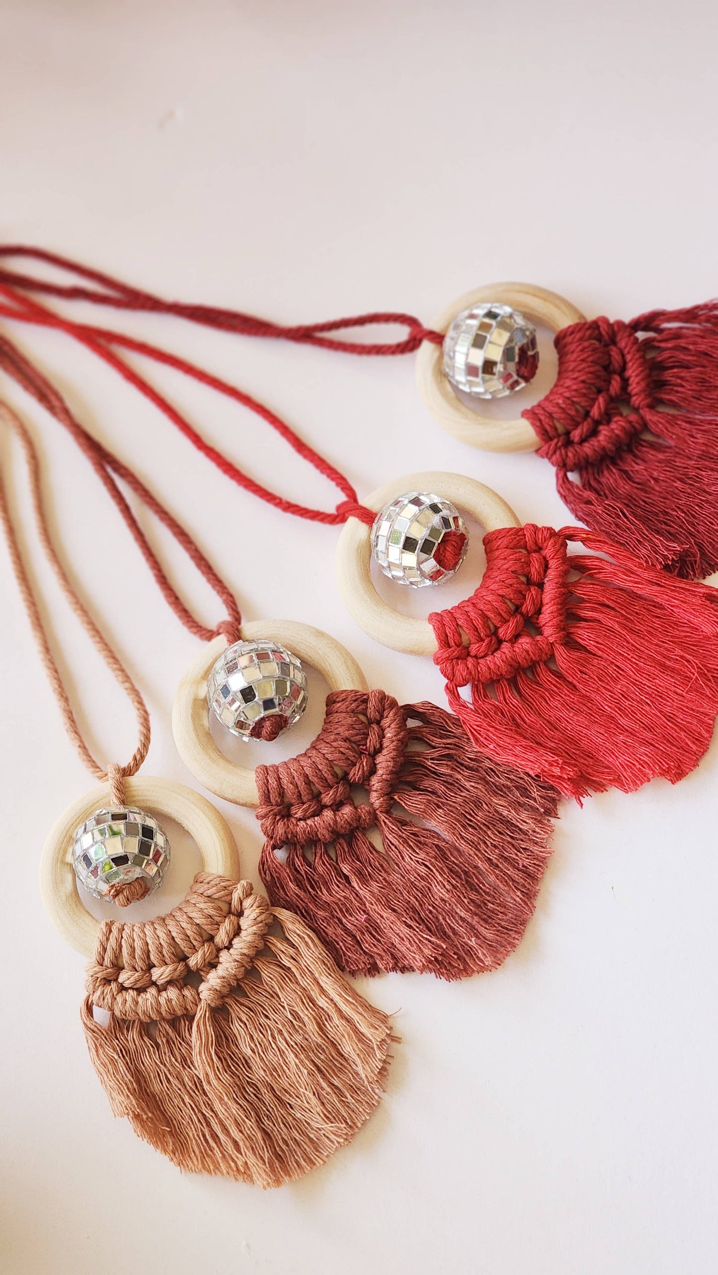 Disco Ball  car charm/ diffuser: Copper