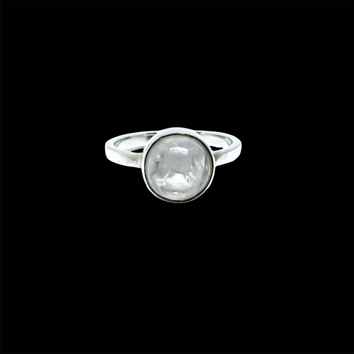 Rainbow Moonstone Sterling Silver Ring
: 7
