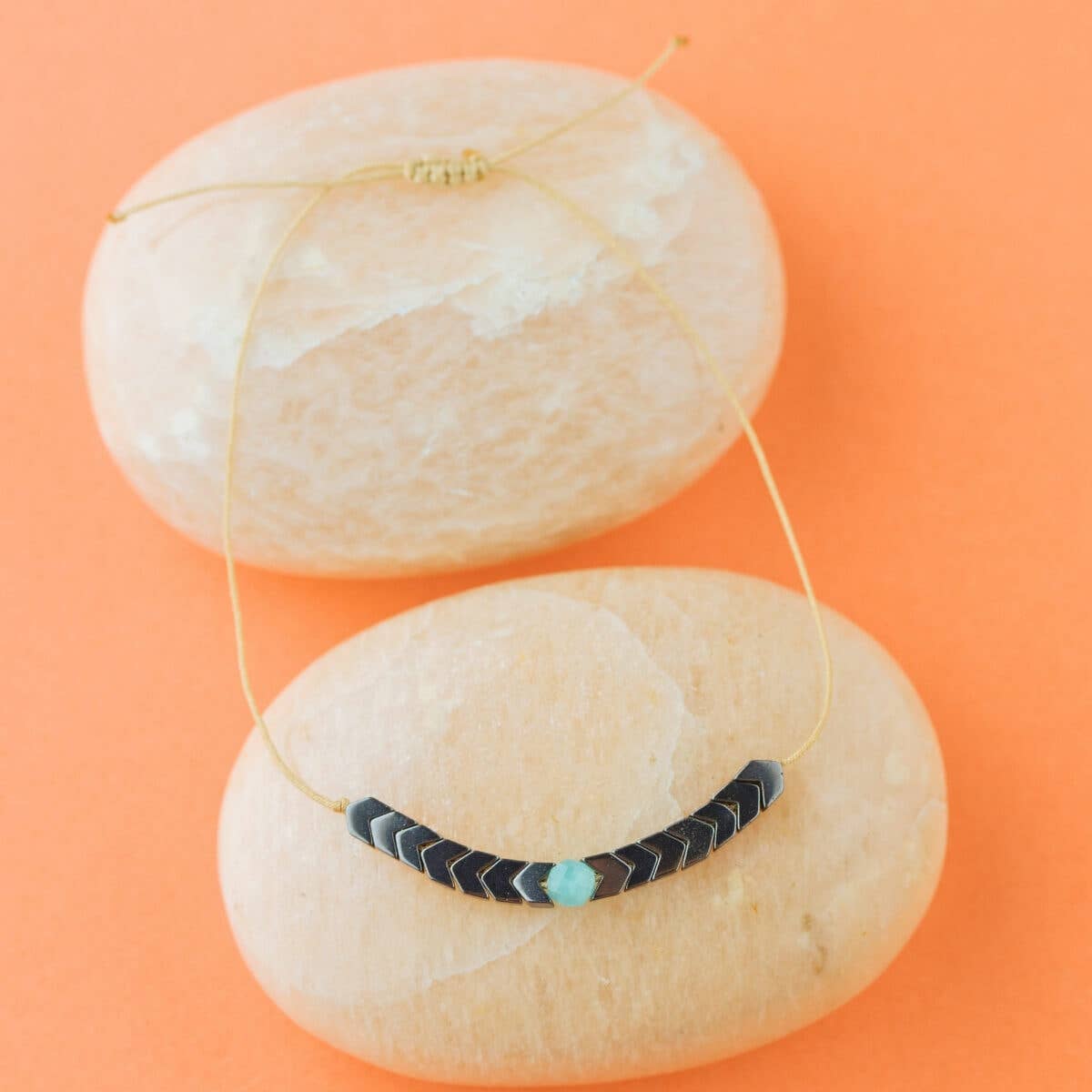 Amazonite Adventure Adjustable Bracelet for Wanderlust