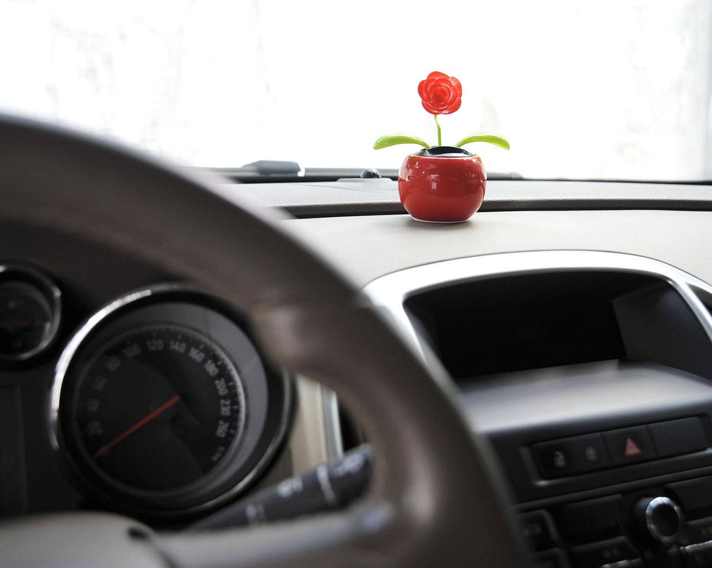 Solar Flower Toy (Red)