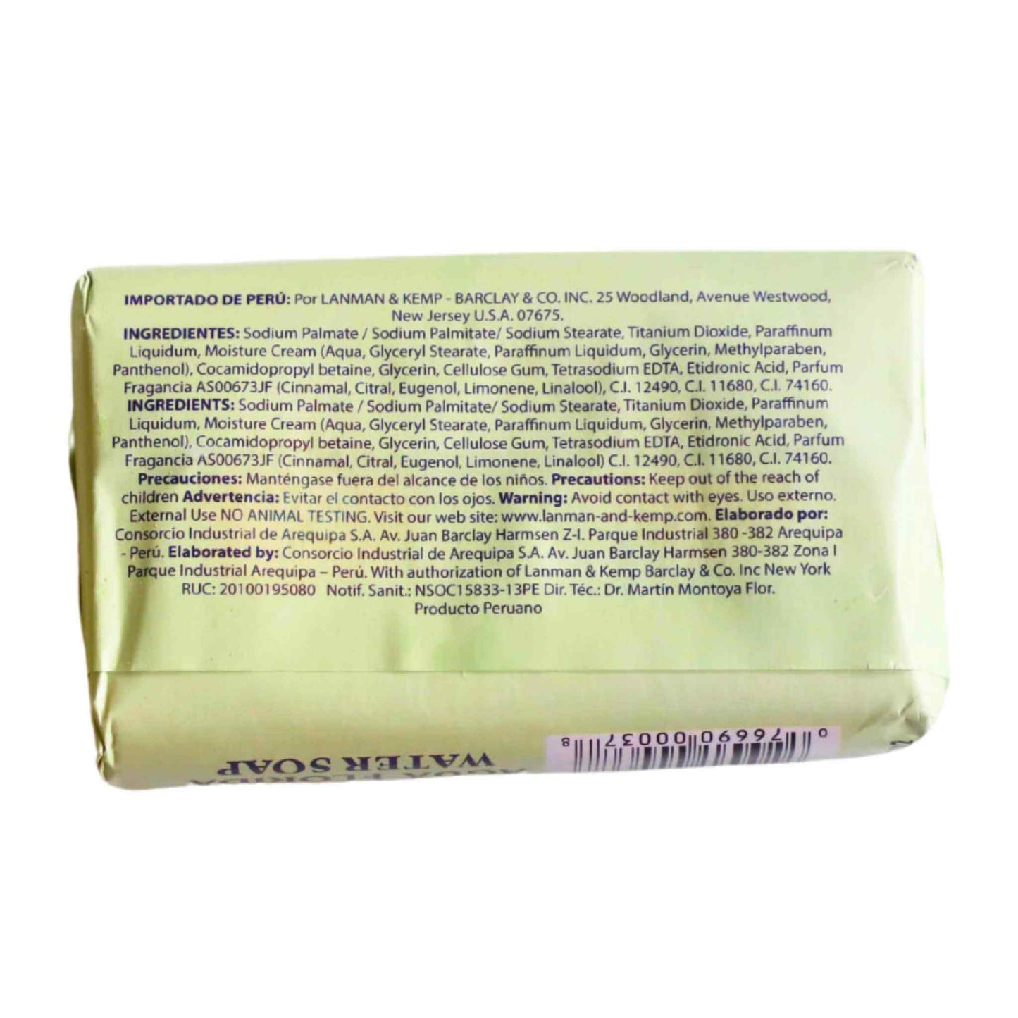 Murray and Lanman Florida Water Bar Soap.: 1ct