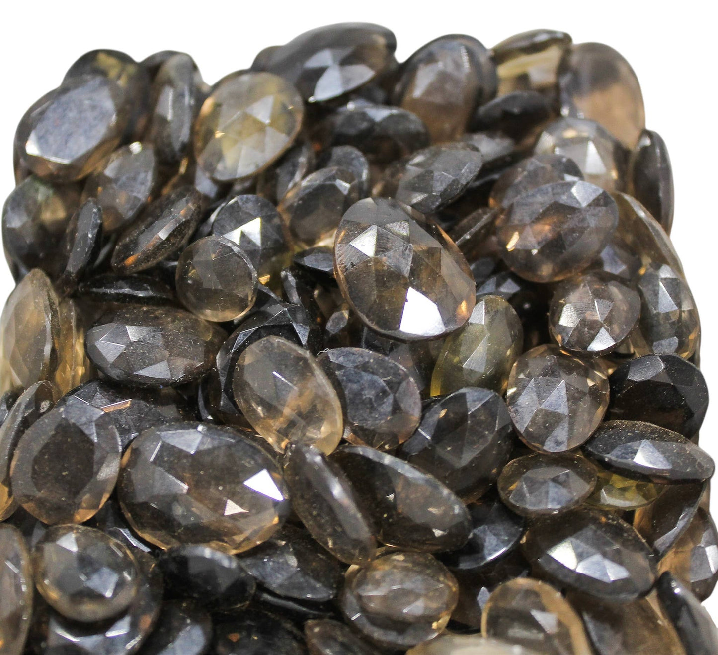 Smoky Quartz Loose Freeform Faceted Stones Per Pcs