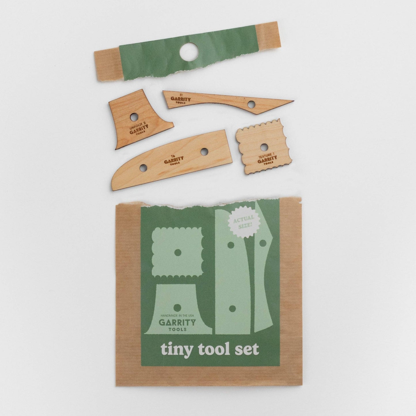 Tiny Tool Set 1 Pottery Tools