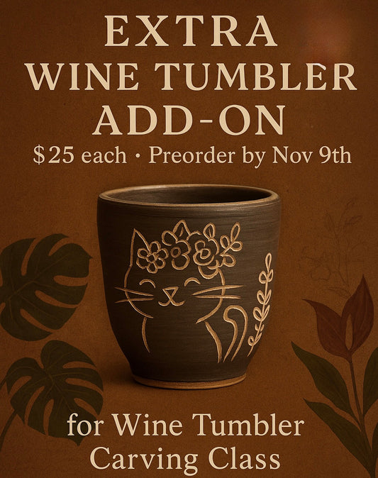 Add-On Option for wine tumbler