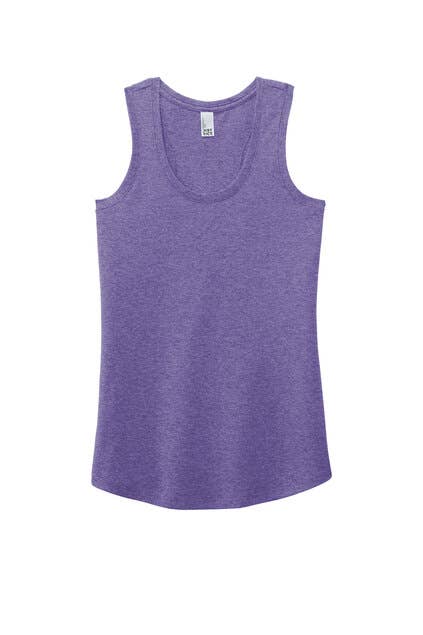 District Women’s Perfect Tri ® Racerback Tank: White / L