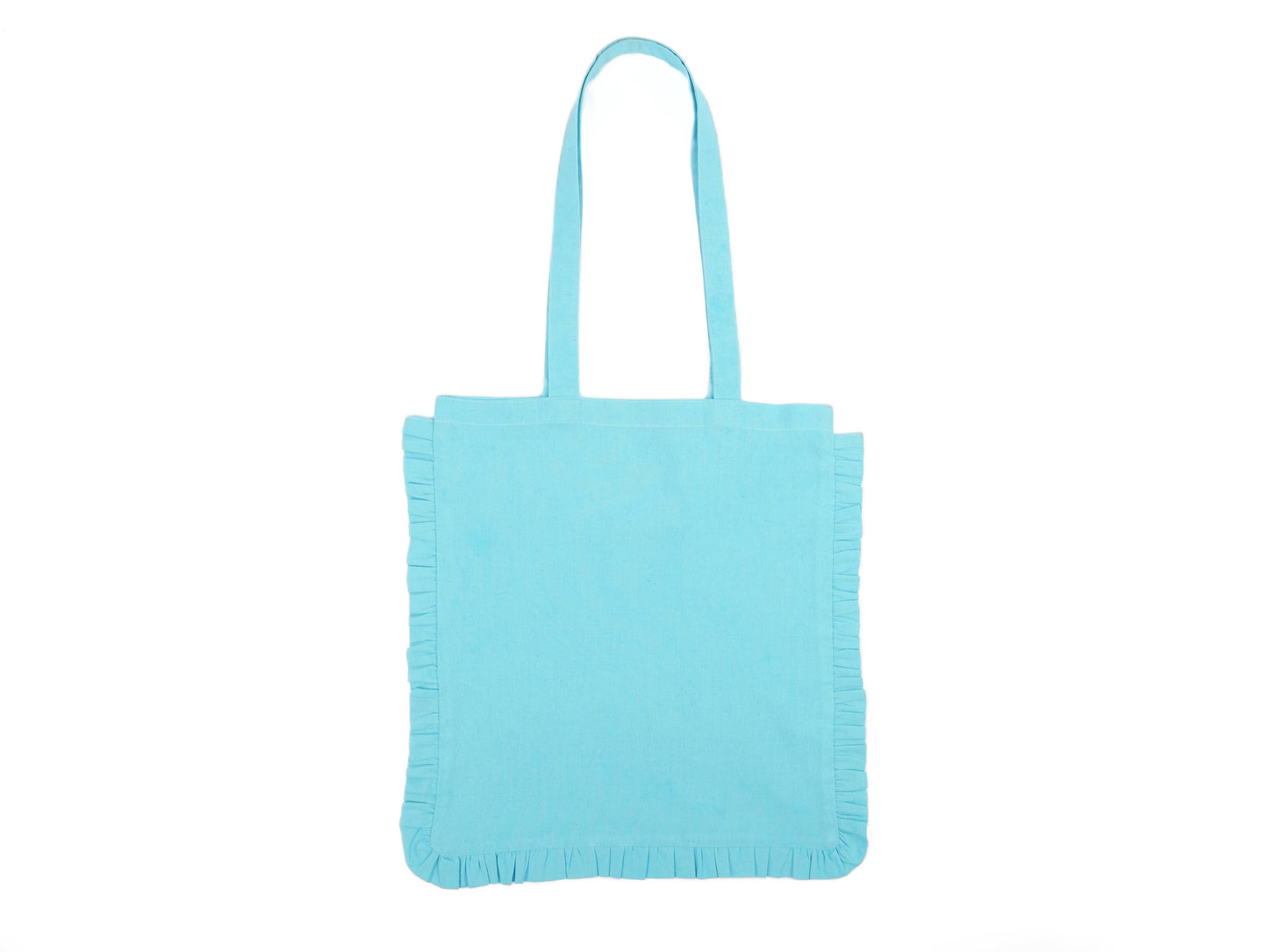 Canvas Ruffle Pouches | Canvas Travel Pouches | Zipper Pouch: Purple