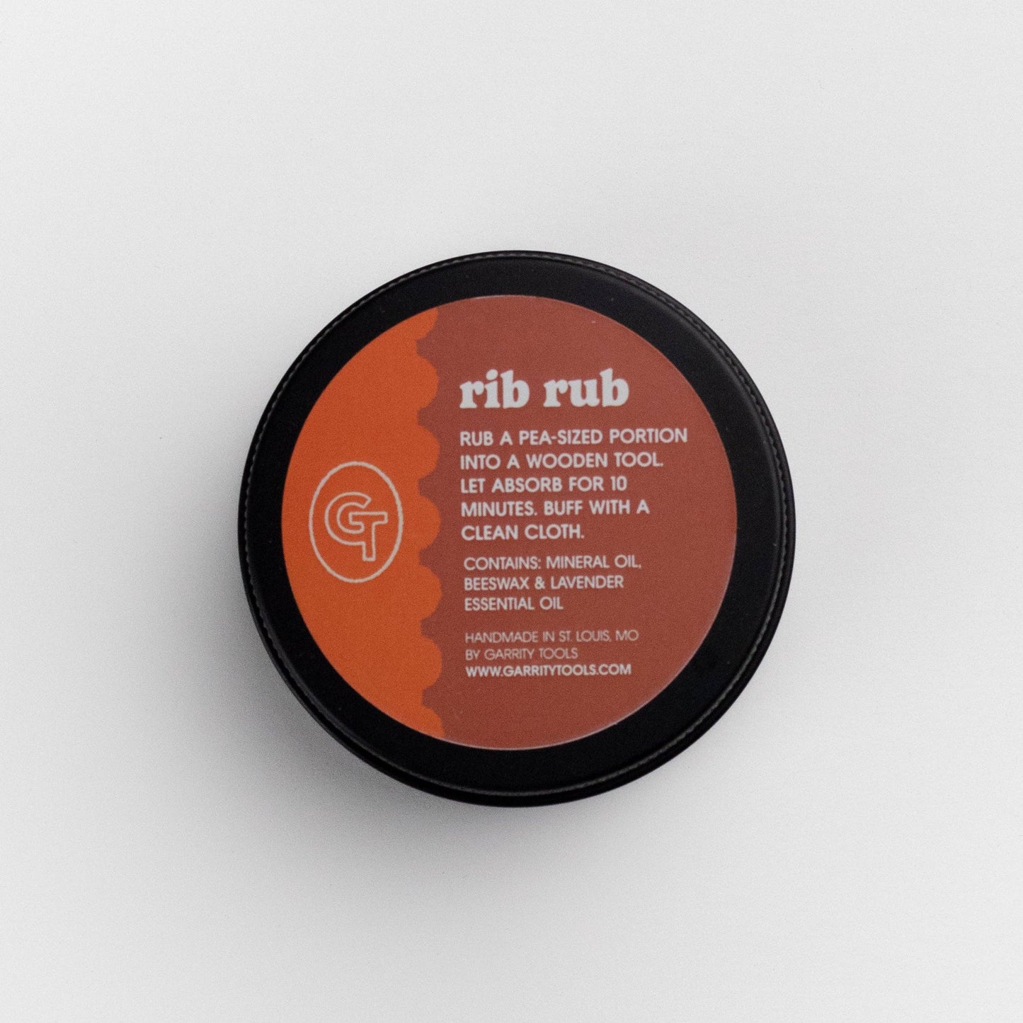 Rib Rub Pottery Tool Wax