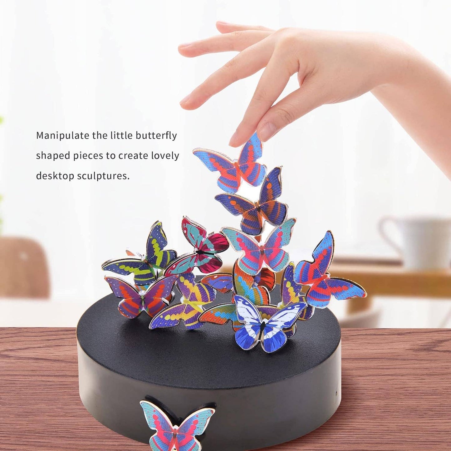 Magnetic Desktop Sculpture (Butterfly): Set of 1