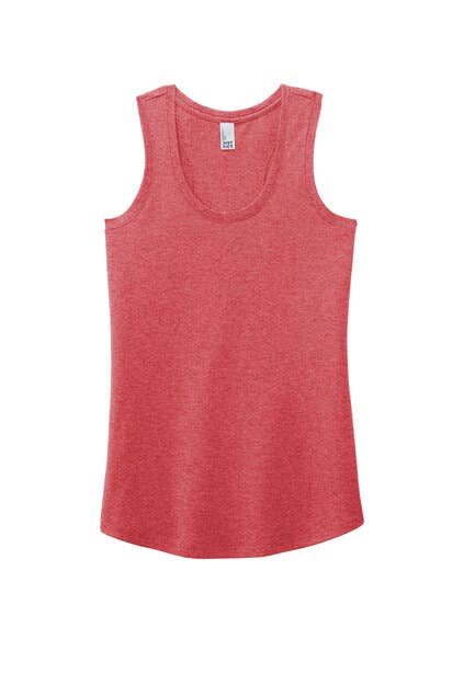 District Women’s Perfect Tri ® Racerback Tank: White / M