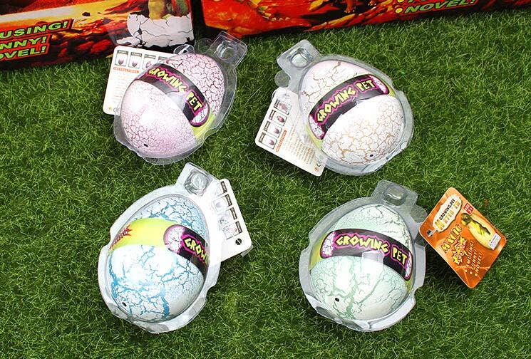 Magic Hatching Growing Dinosaur Eggs