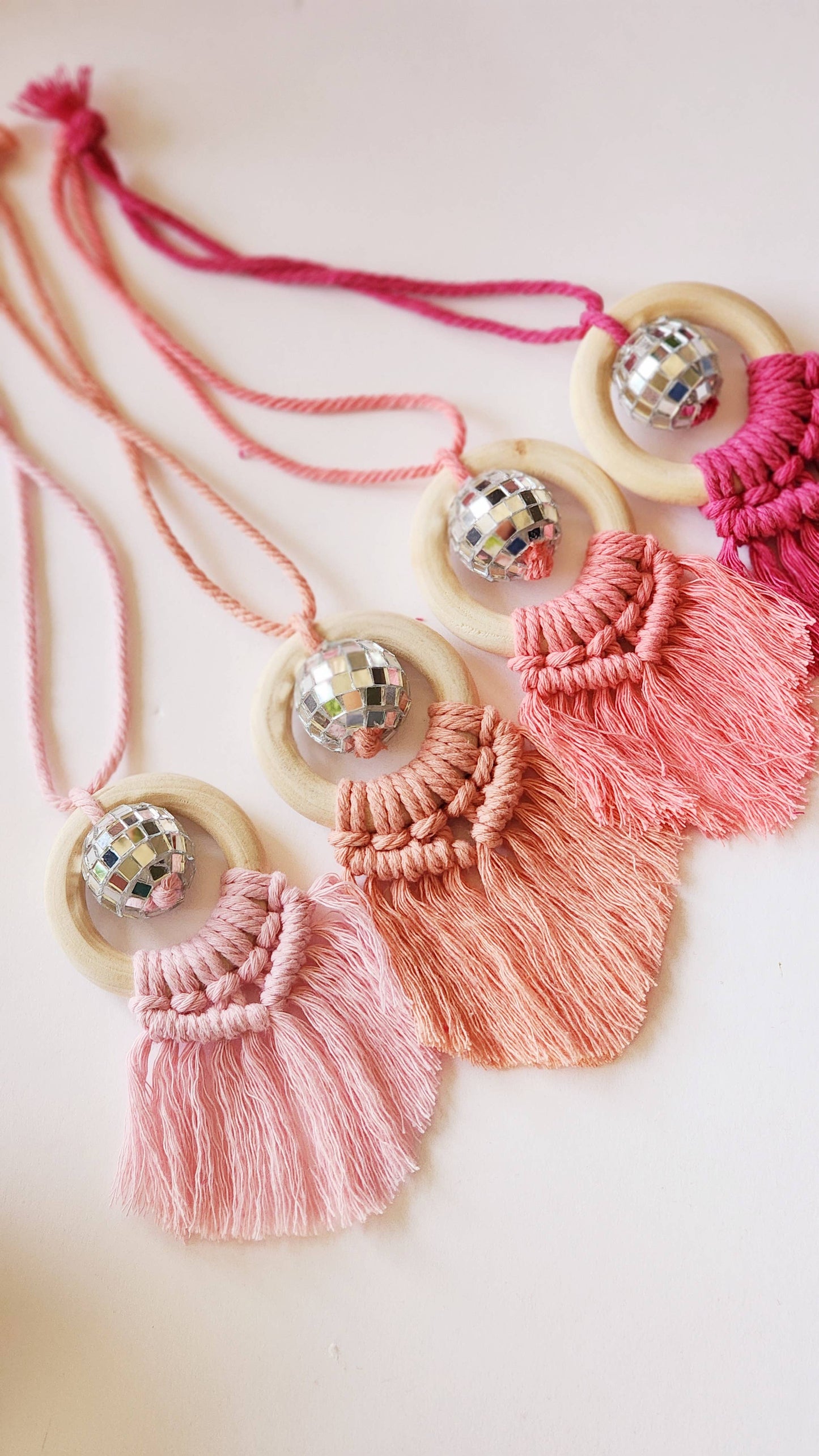Disco Ball  car charm/ diffuser: Copper