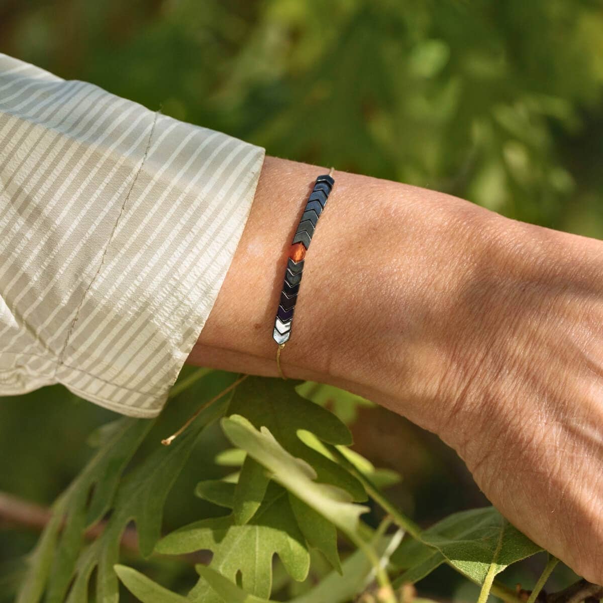 Carnelian Adventure Adjustable Bracelet for Adventure Awaits