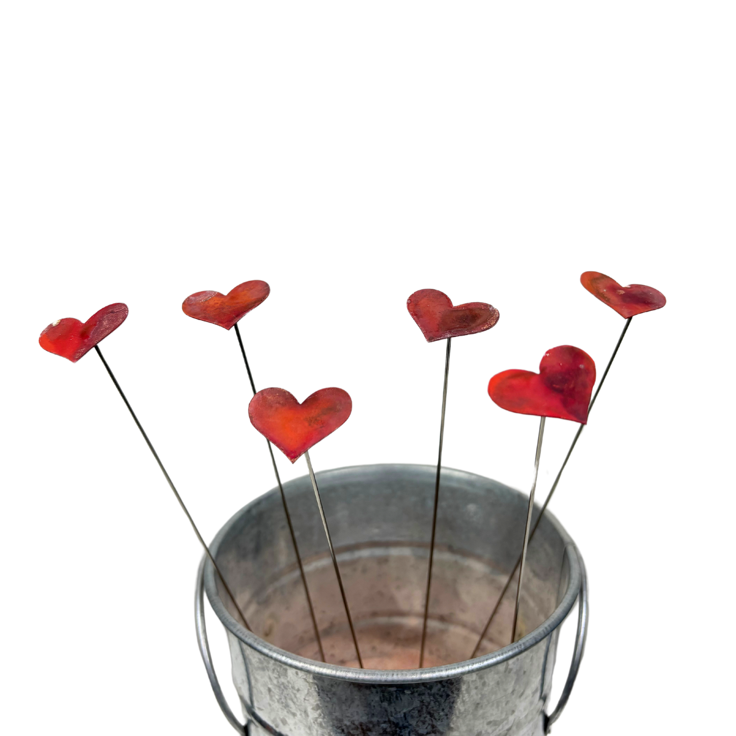 Small Copper Hearts - Bare