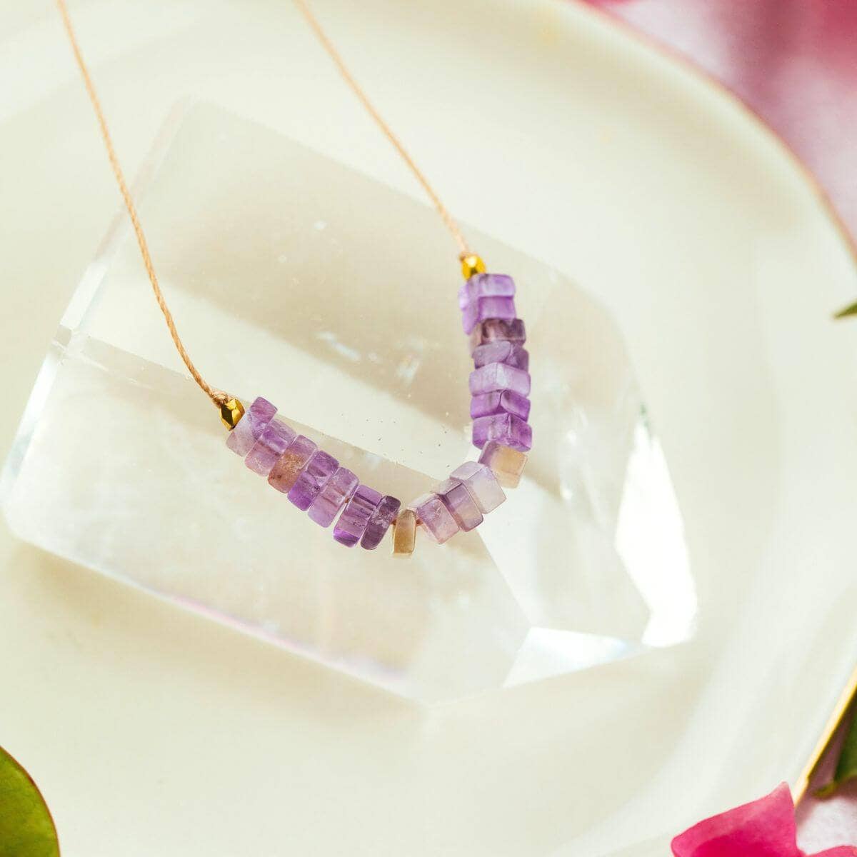 Amethyst Becoming Necklace for Fearless