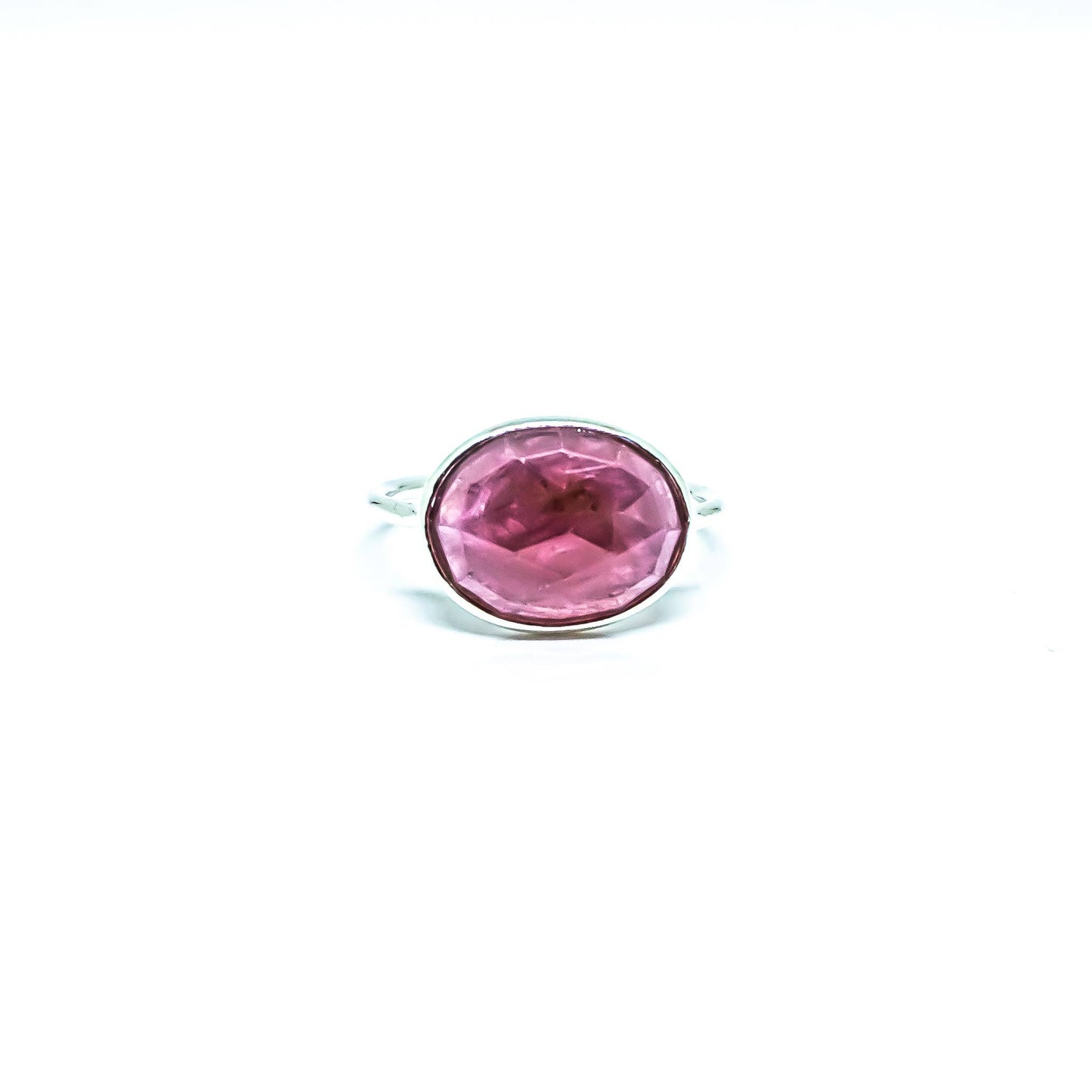 Ruby Ring Sterling Silver 925 Abstract: 8