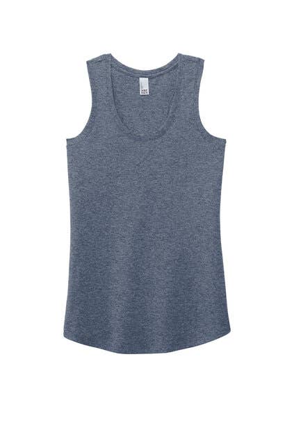 District Women’s Perfect Tri ® Racerback Tank: White / L
