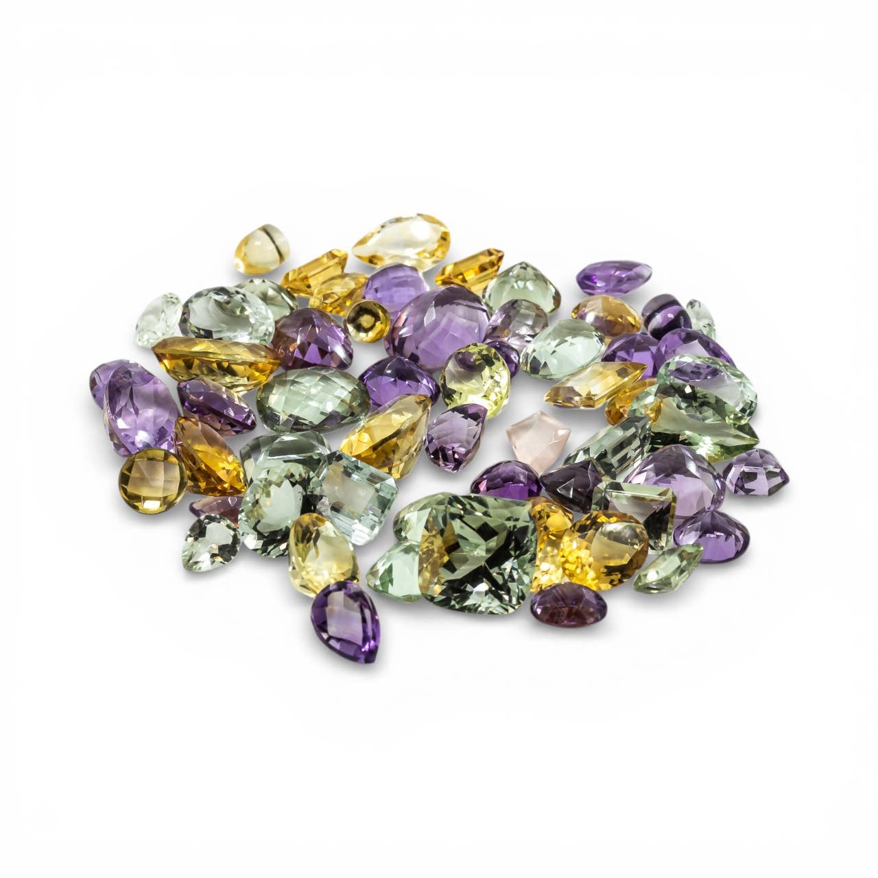 Semi Precious Faceted Gemstones 30 Carat Lot