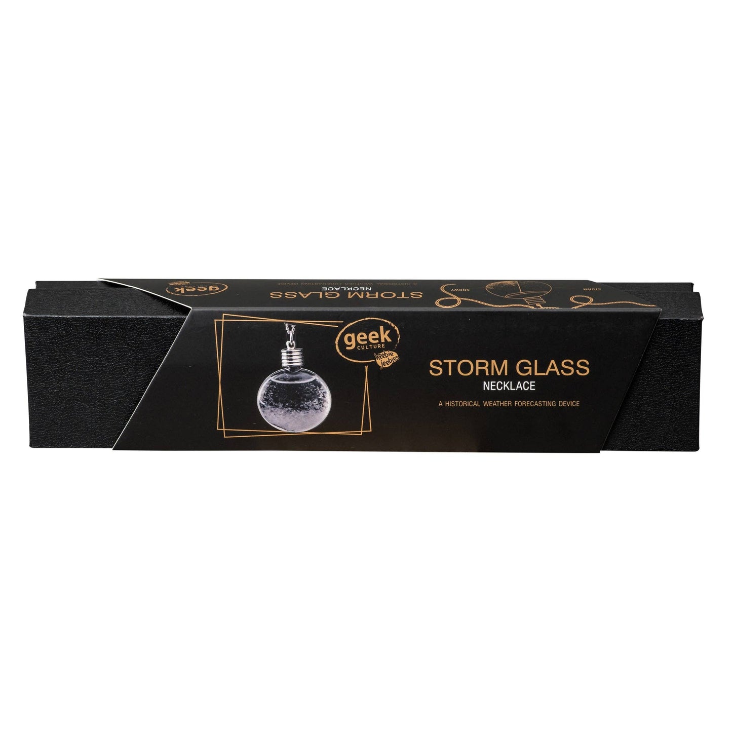 Storm Glass Necklace Classic Weather Tool
