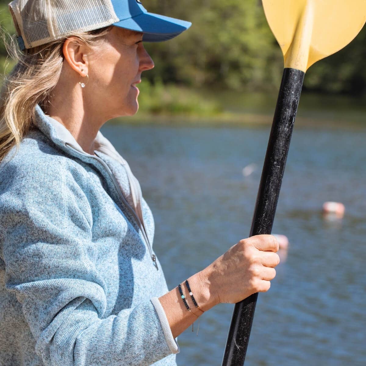 Amazonite Adventure Adjustable Bracelet for Wanderlust